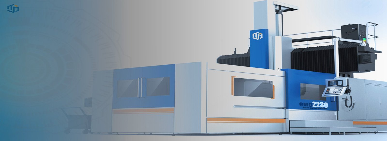 Rigid CNC Gantry Machining Center for Heavy Parts