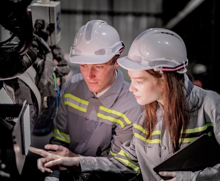 Efficient communication for machine
