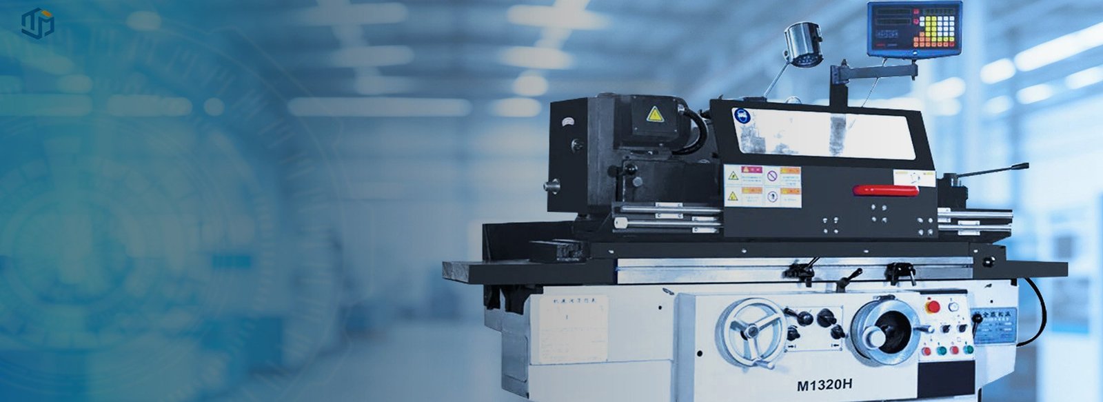 Rigid Cylindrical Grinding Machine with Triple Safety Interlock