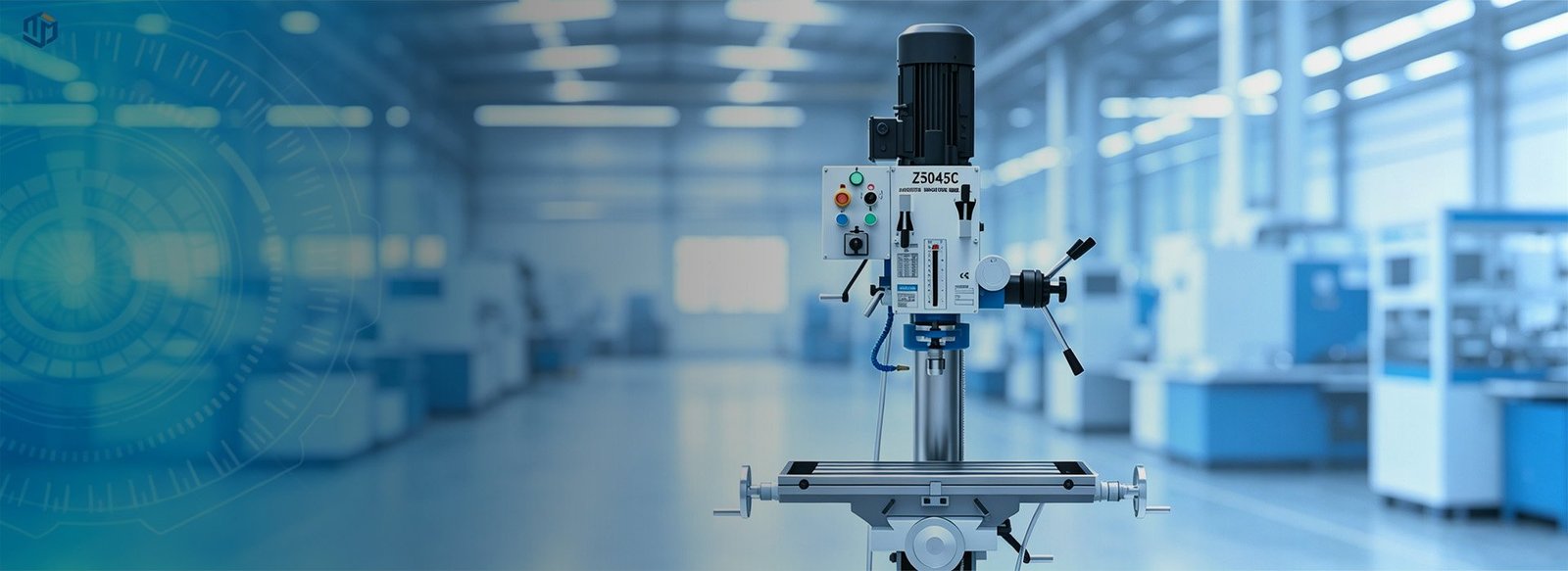 Vertical Drilling Machine - 3-in-1 Drilling, Tapping & Milling